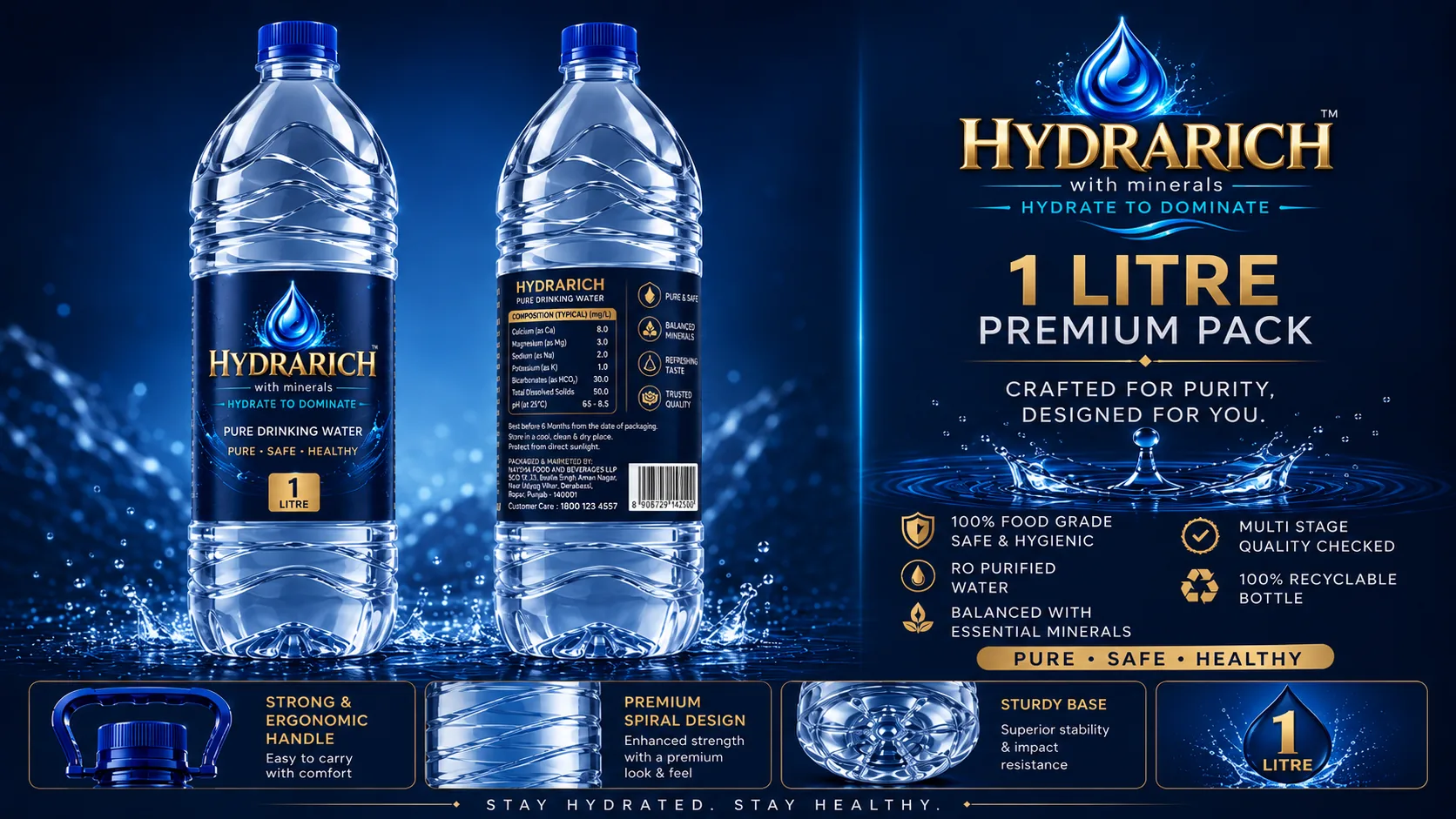 HYDRARICH 1 litre premium pack